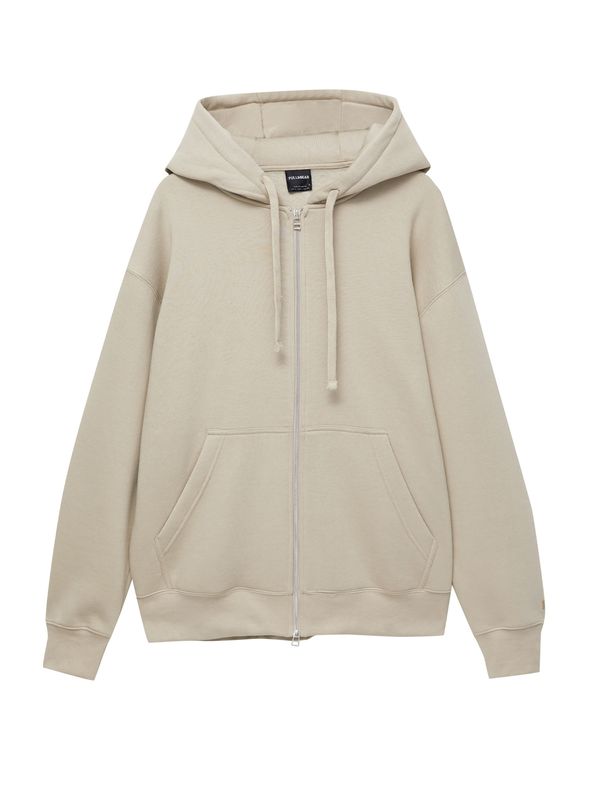 Pull&Bear Pull&Bear Суичъри с качулка  светлобежово