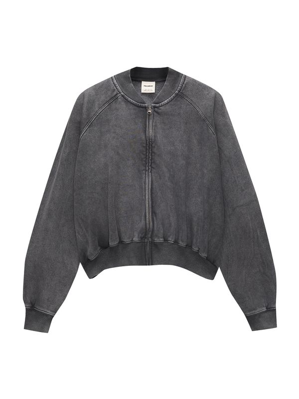 Pull&Bear Pull&Bear Суичъри с качулка  тъмносиво