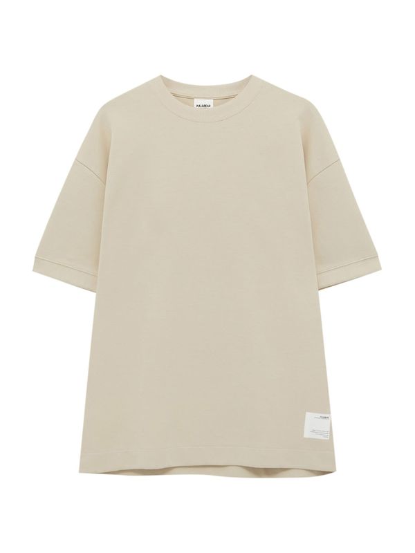 Pull&Bear Pull&Bear Тениска  бежово