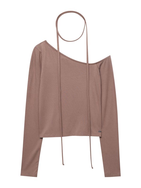 Pull&Bear Pull&Bear Тениска  боровинка