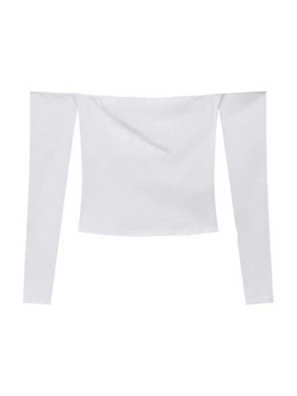 Pull&Bear Pull&Bear Тениска  бяло