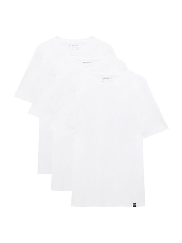 Pull&Bear Pull&Bear Тениска  бяло