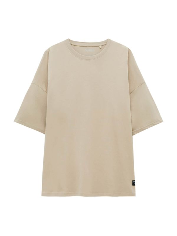 Pull&Bear Pull&Bear Тениска  цвят "пясък"