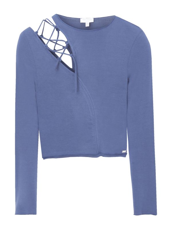 Pull&Bear Pull&Bear Тениска  нейви синьо