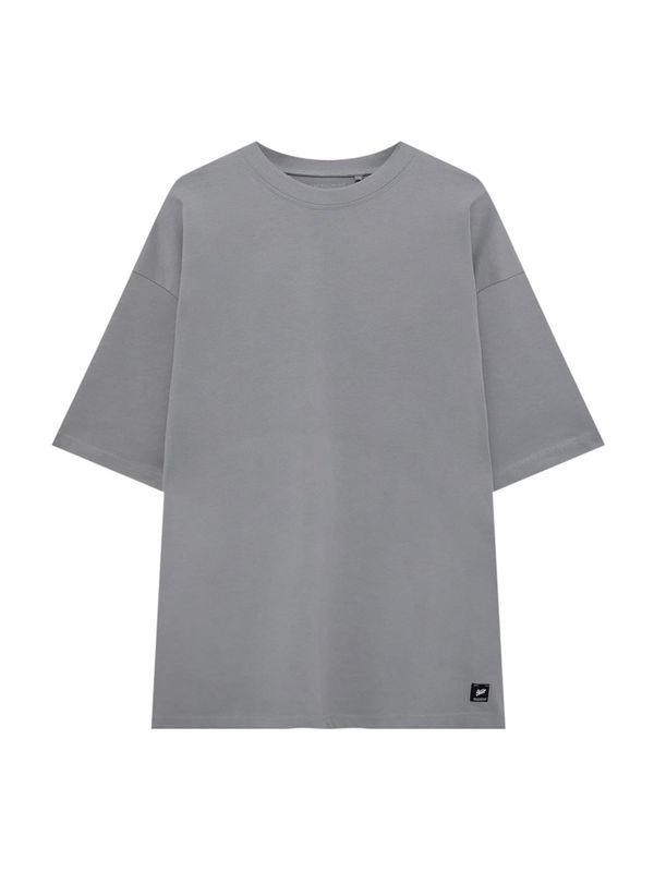 Pull&Bear Pull&Bear Тениска  опушено синьо