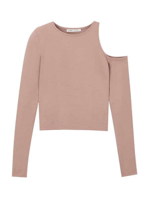 Pull&Bear Pull&Bear Тениска  пепел от рози