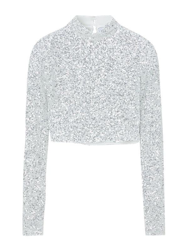 Pull&Bear Pull&Bear Тениска  сребърно