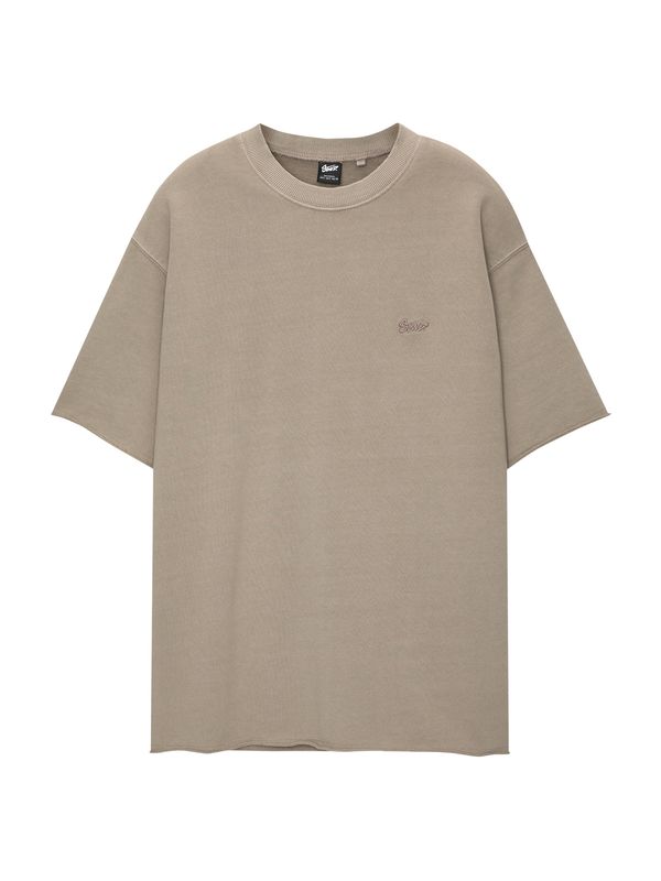 Pull&Bear Pull&Bear Тениска  светлокафяво