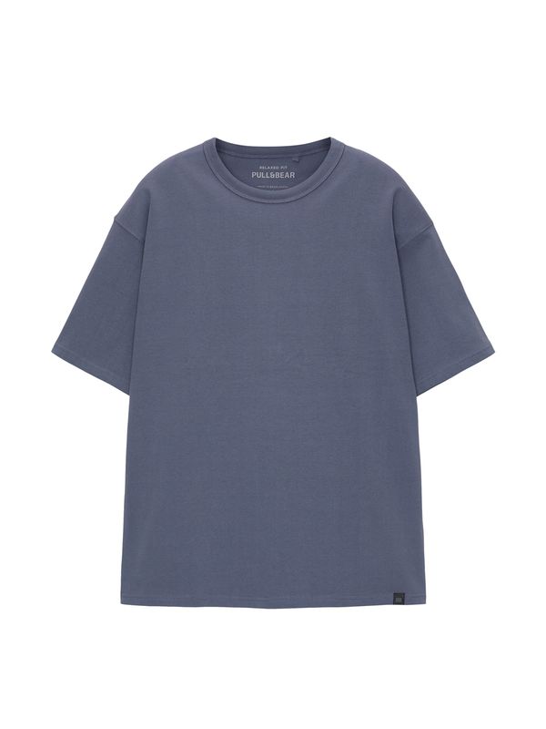 Pull&Bear Pull&Bear Тениска  тъмносиньо