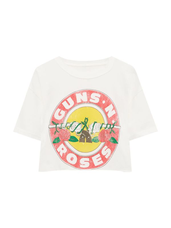 Pull&Bear Pull&Bear Тениска  жълто / зелено / червено / бяло