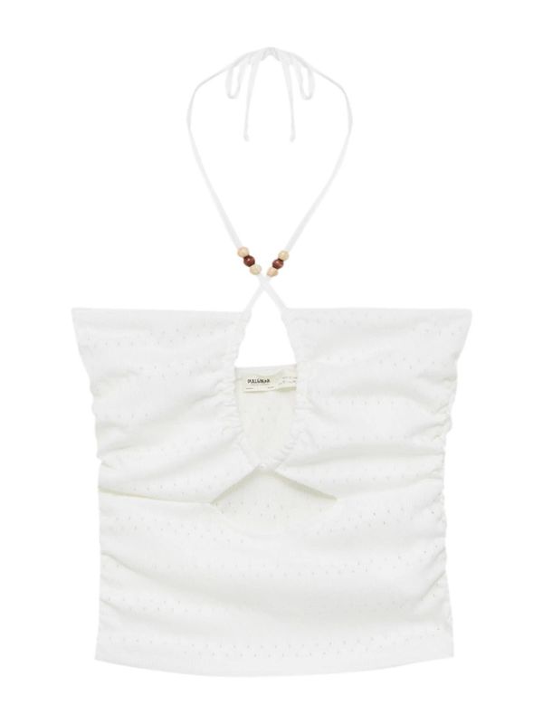 Pull&Bear Pull&Bear Топ  бяло