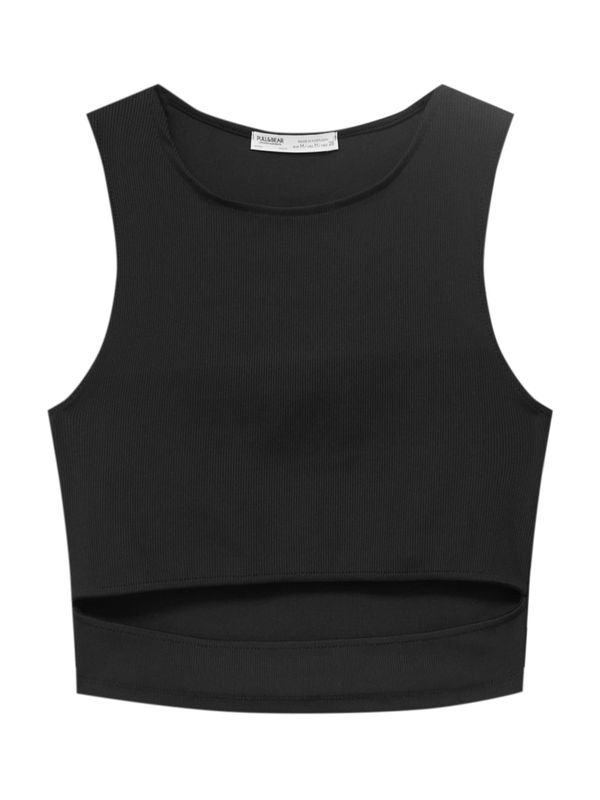 Pull&Bear Pull&Bear Топ  черно