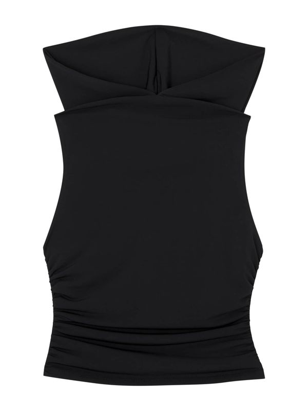 Pull&Bear Pull&Bear Топ  черно