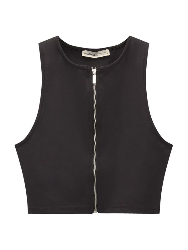 Pull&Bear Pull&Bear Топ  черно