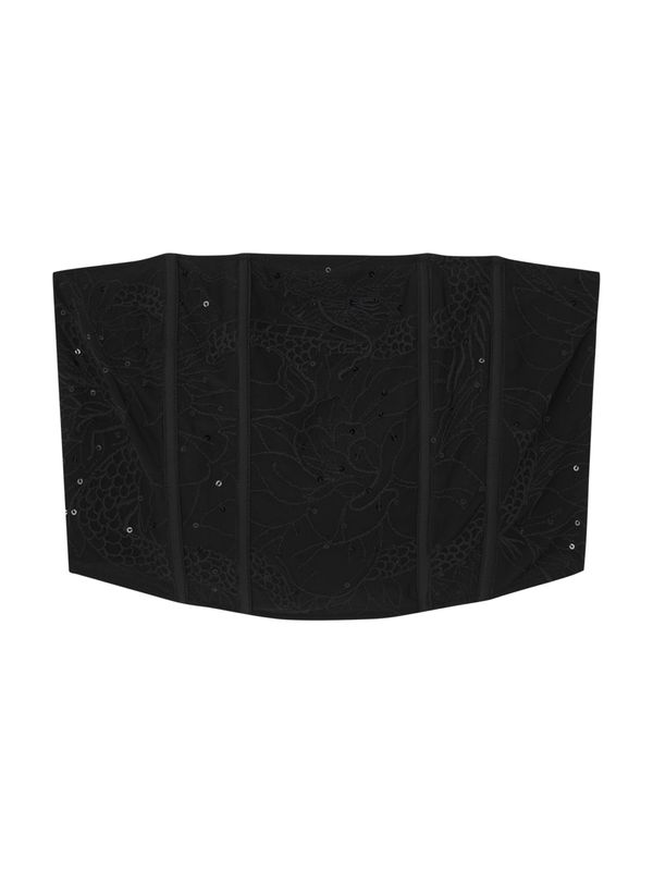 Pull&Bear Pull&Bear Топ  черно