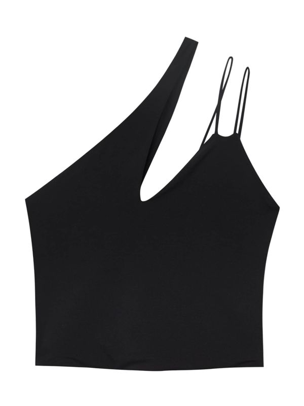 Pull&Bear Pull&Bear Топ  черно