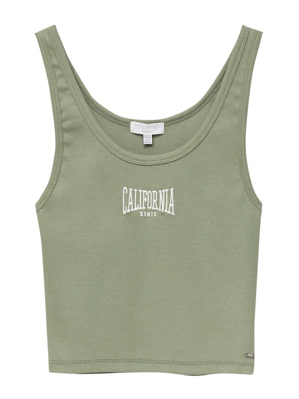 Pull&Bear Pull&Bear Топ  каки / бяло