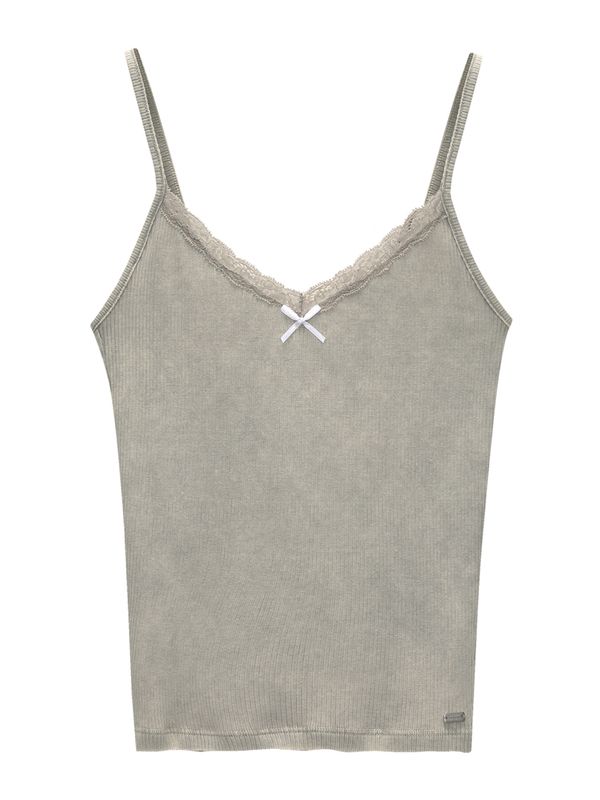 Pull&Bear Pull&Bear Топ  пастелно зелено