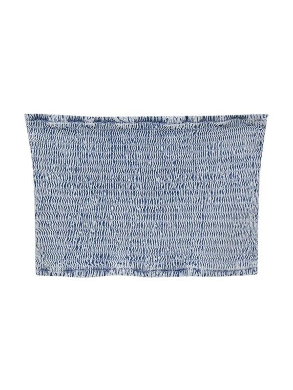 Pull&Bear Pull&Bear Топ  светлосиньо