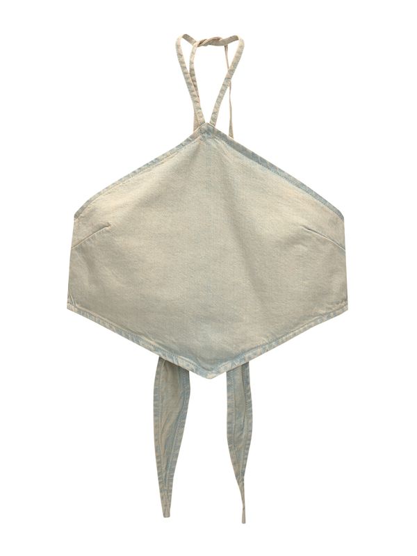 Pull&Bear Pull&Bear Топ  светлосиньо