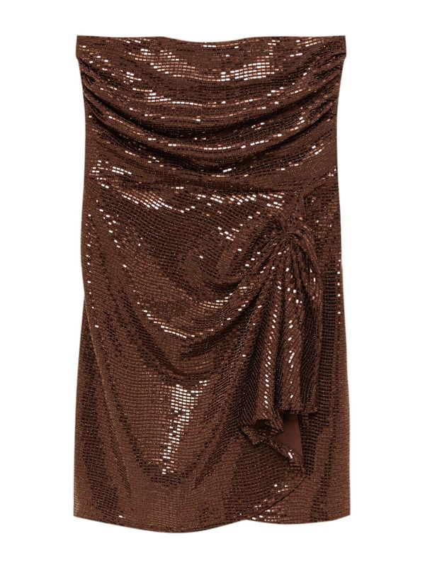 Pull&Bear Pull&Bear Вечерна рокля  кафяво