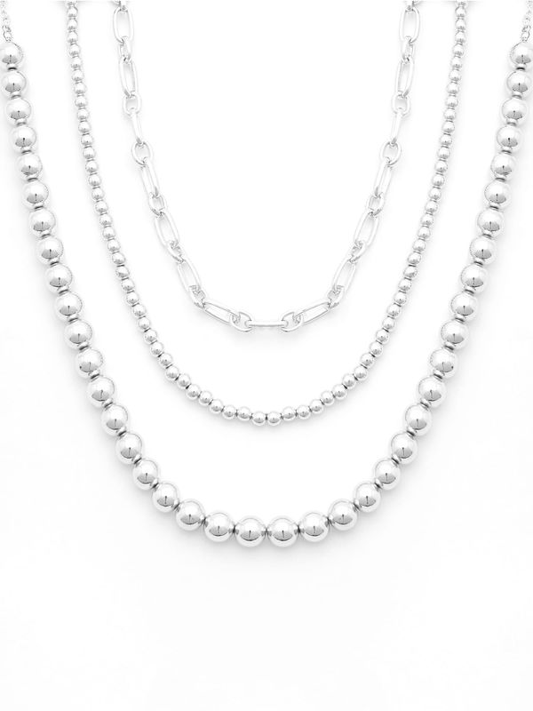 Pull&Bear Pull&Bear Верижка  сребърно