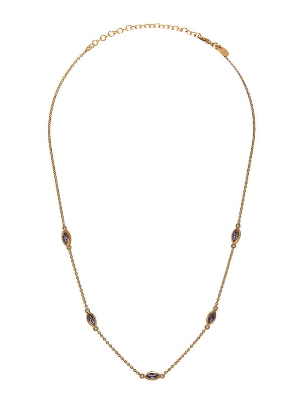 Pull&Bear Pull&Bear Верижка  злато / лилав