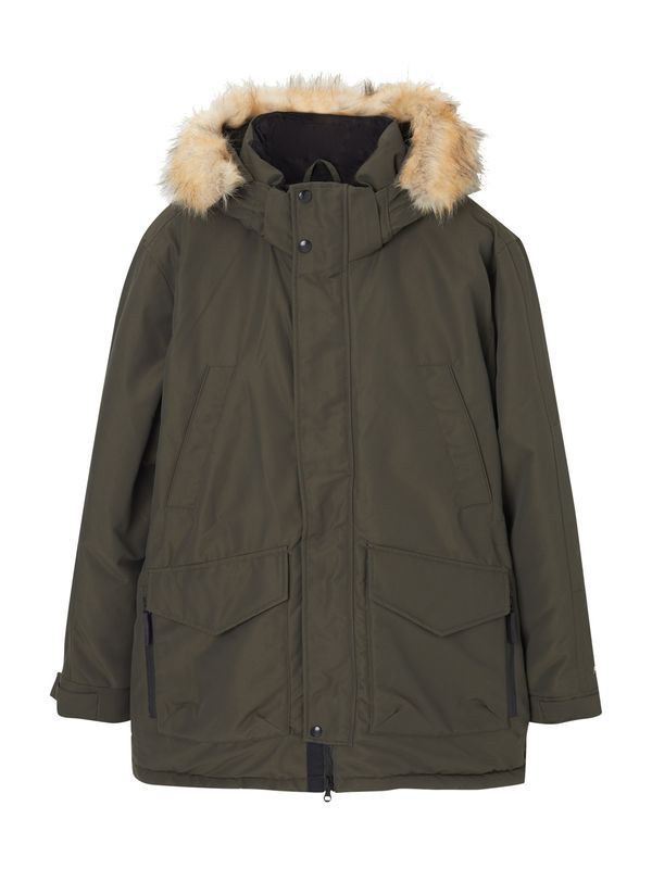 Pull&Bear Pull&Bear Зимна парка  каки