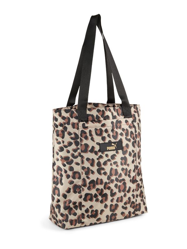 PUMA PUMA Чанта тип "Shopper" 'Core Pop'  кафяво / светлокафяво / черно