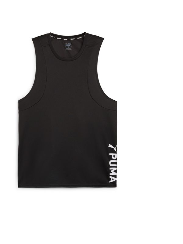 PUMA PUMA Функционална тениска  черно / бяло