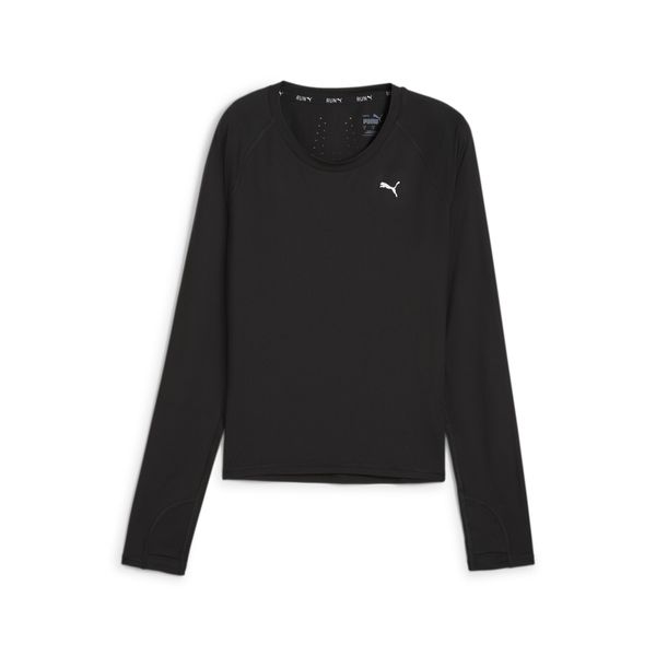 PUMA PUMA Функционална тениска  черно / бяло