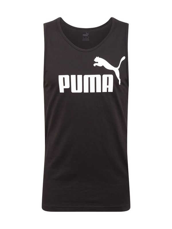 PUMA PUMA Функционална тениска  черно / бяло
