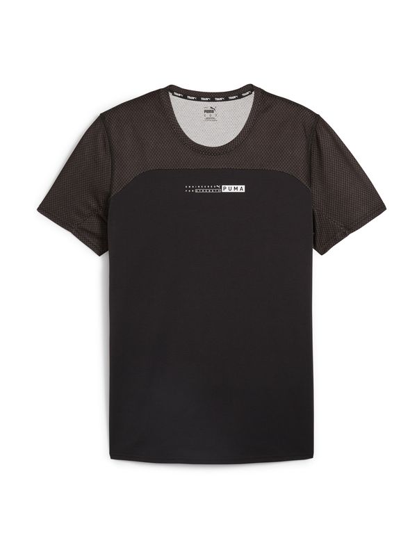 PUMA PUMA Функционална тениска 'DriRelease'  черно / бяло