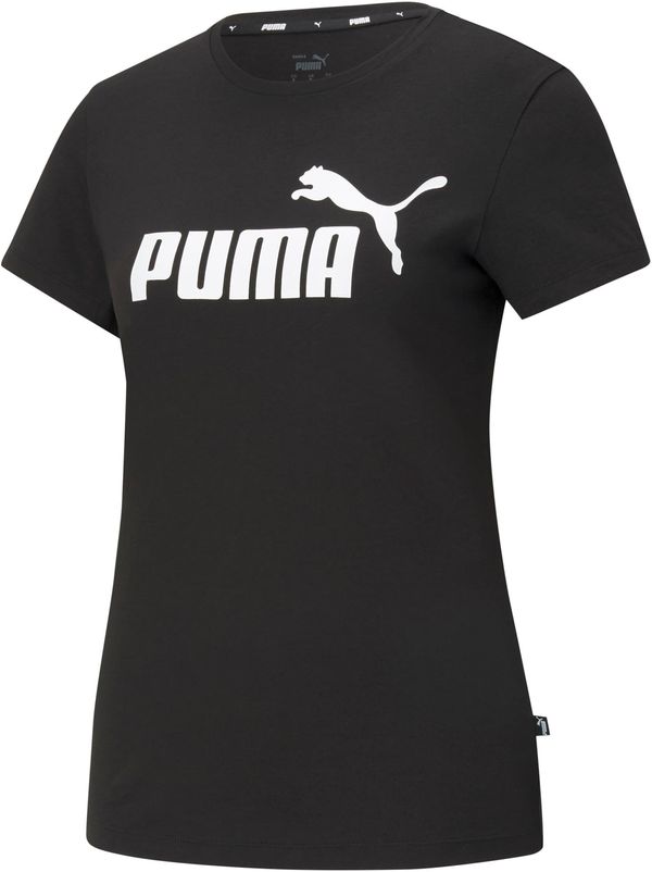 PUMA PUMA Функционална тениска 'Essential'  черно / бяло