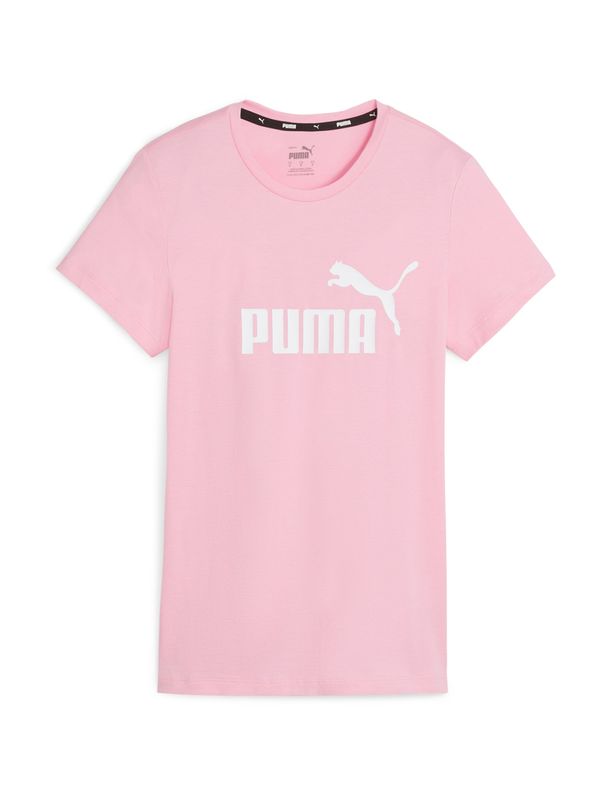 PUMA PUMA Функционална тениска 'Essential'  светлорозово / бяло