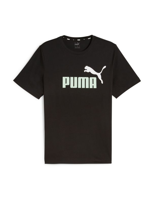 PUMA PUMA Функционална тениска 'Essentials'  мента / черно / бяло