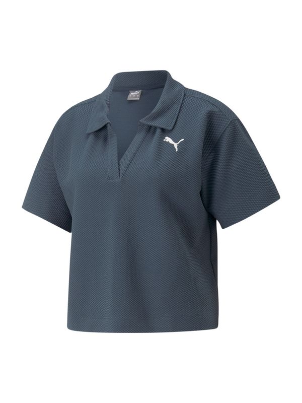 PUMA PUMA Функционална тениска 'Her'  нощно синьо / бяло