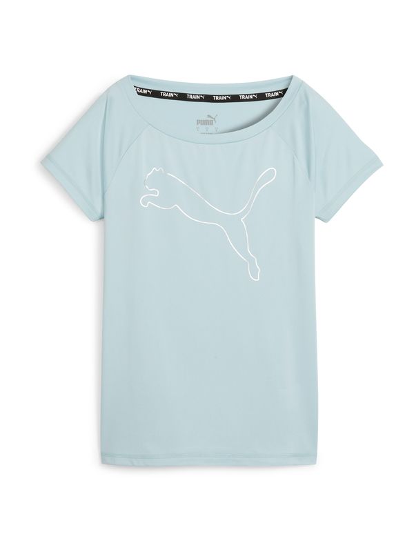 PUMA PUMA Функционална тениска  пастелно синьо / бяло
