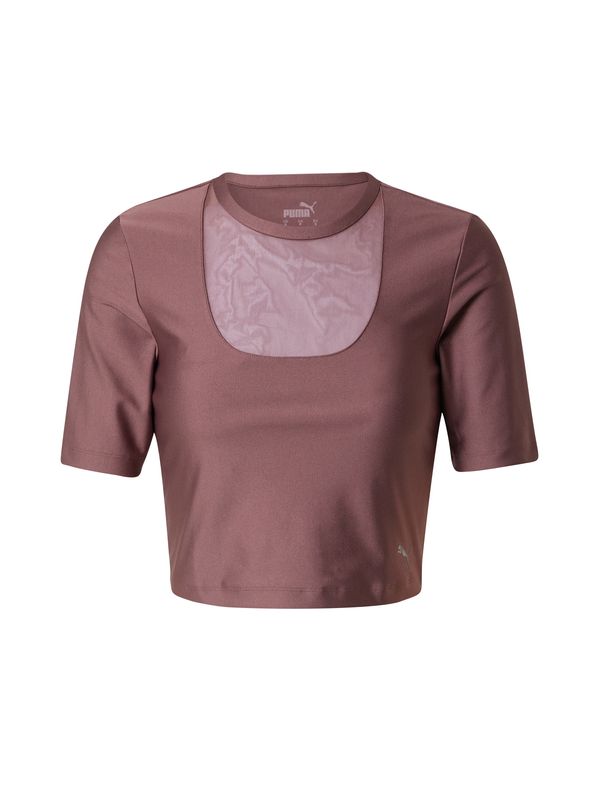 PUMA PUMA Функционална тениска 'Safari'  слива