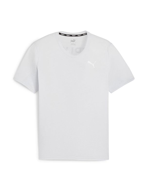 PUMA PUMA Функционална тениска  светлосиво / черно / мръсно бяло