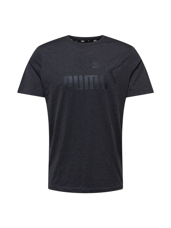 PUMA PUMA Функционална тениска  тъмносиво / черно