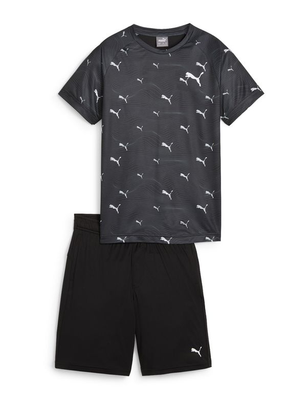 PUMA PUMA Комплект 'ACTIVE'  сиво / тъмносиво / черно / мръсно бяло