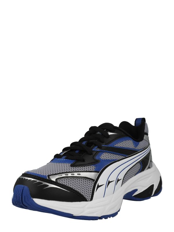 PUMA PUMA Ниски маратонки 'Morphic'  кобалтово синьо / сиво / черно / бяло