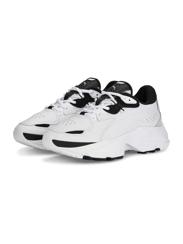 PUMA PUMA Ниски маратонки 'Orkid'  черно / бяло