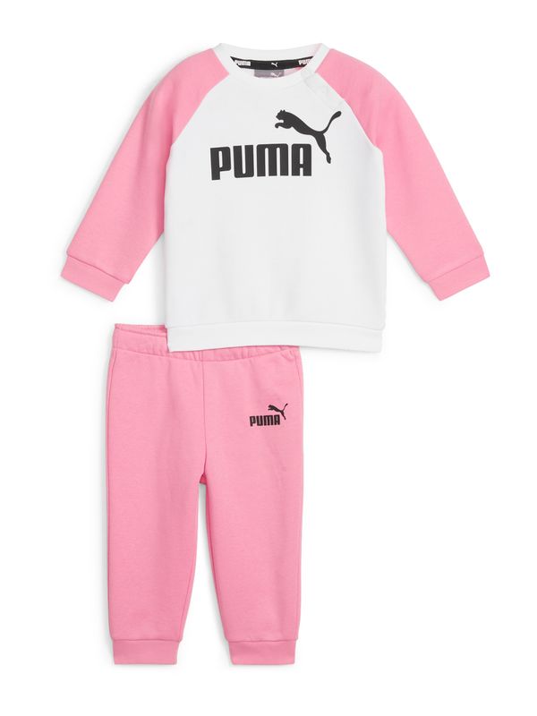 PUMA PUMA Облекло за бягане 'Ess'  розово / черно / бяло