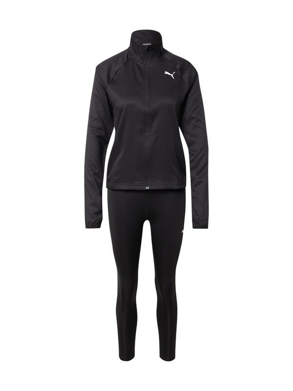 PUMA PUMA Облекло за трениране  черно / бяло