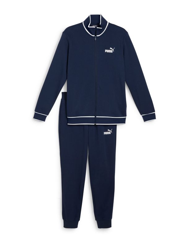 PUMA PUMA Облекло за трениране  нейви синьо / бяло