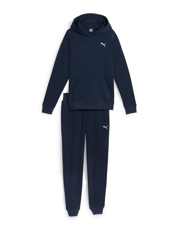 PUMA PUMA Облекло за трениране  нейви синьо / мръсно бяло