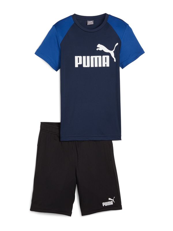 PUMA PUMA Облекло за трениране  синьо / морскосиньо / черно / бяло