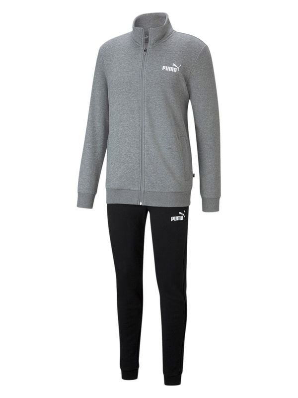 PUMA PUMA Облекло за трениране  сив меланж / черно / бяло